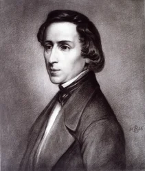 Porträt von Frederic Chopin, 1886